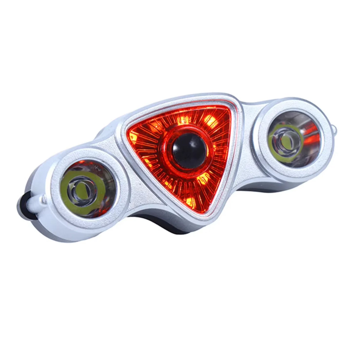 Bike Turn Signal Rear Light USB Rechargeable 6 Modes Bicycle Tail Light 9SMD 2LED Turn Signal Lamp Colorful White Red Light