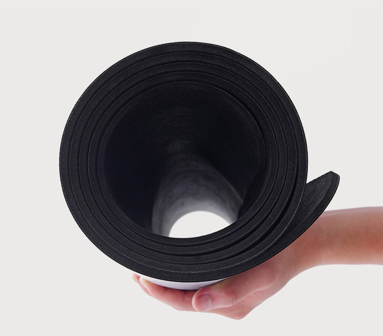 5mm natural rubber suede high-end non-slip yoga mat