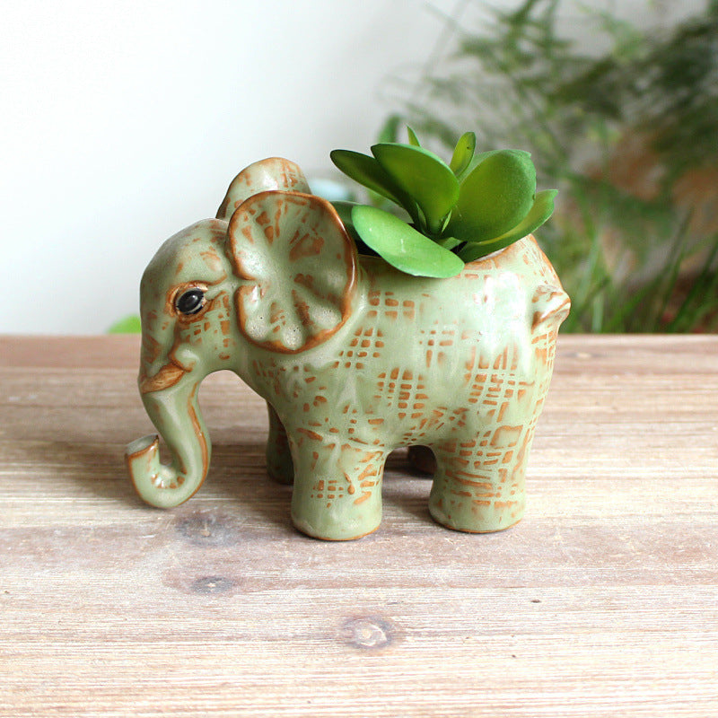 Ceramic Glaze Kiln Succulent Flower Pot