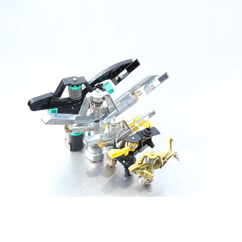 Alloy Spray Irrigation Lawn Rocker Arm Landscaping 360 Degrees Automatic Rotation