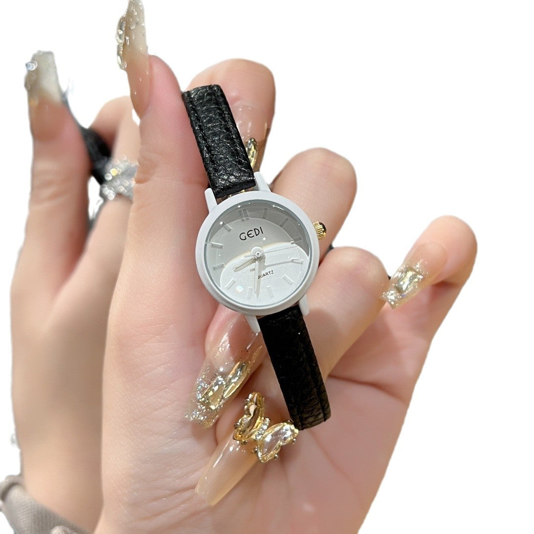 Candy-colored Dopamine Women's Watch Thin Strap