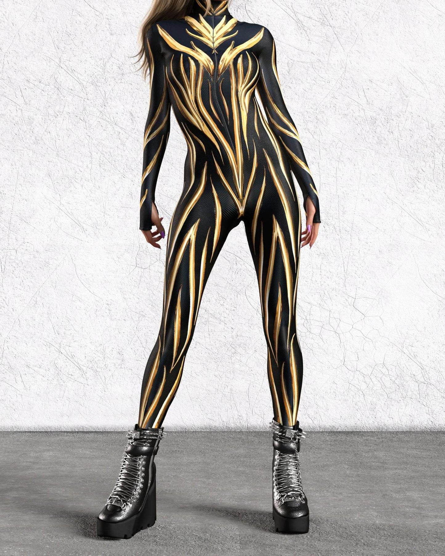 3D Digital Printing Cosplay One-piece Play Costume
