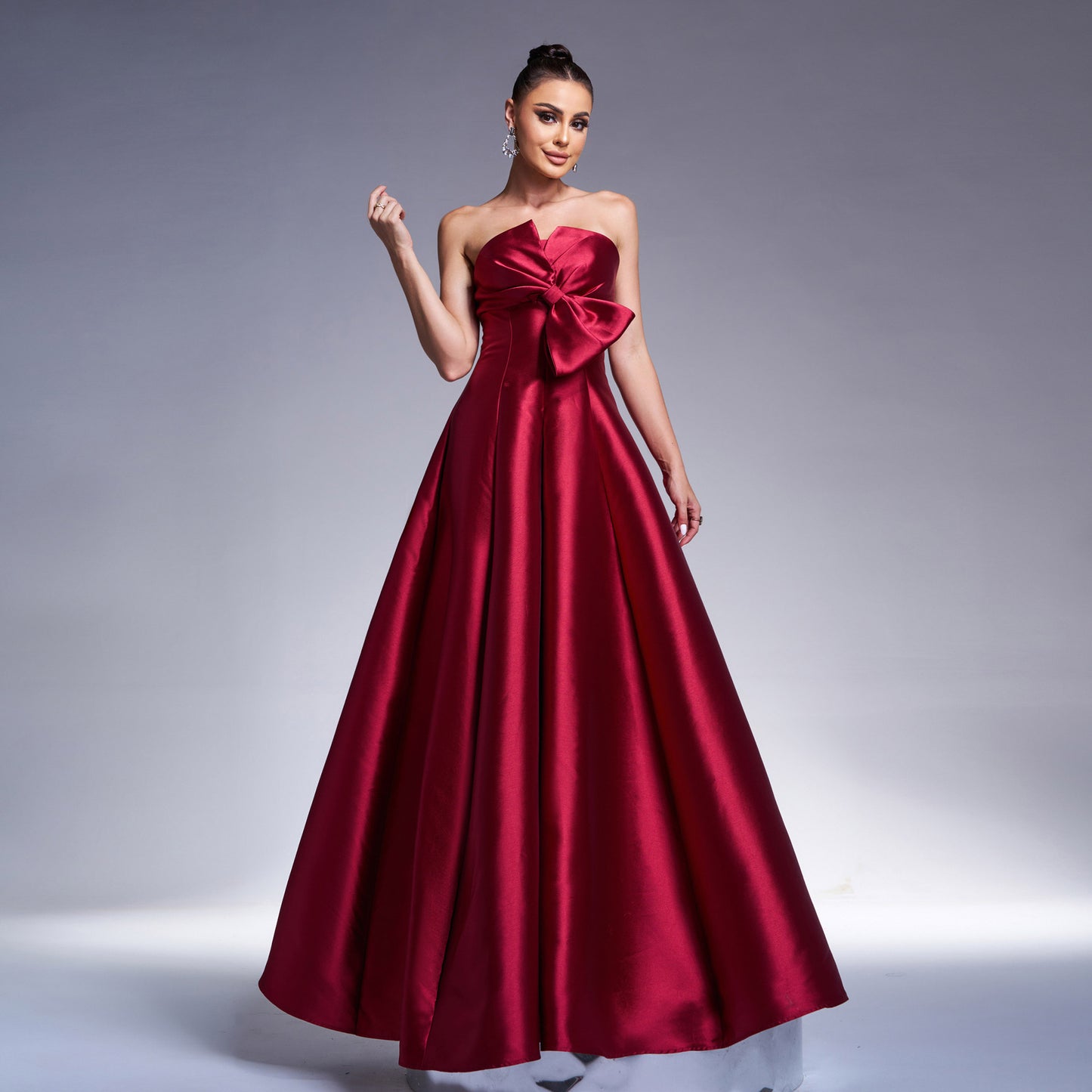 Elegant Long Banquet Bridesmaid Dress Women