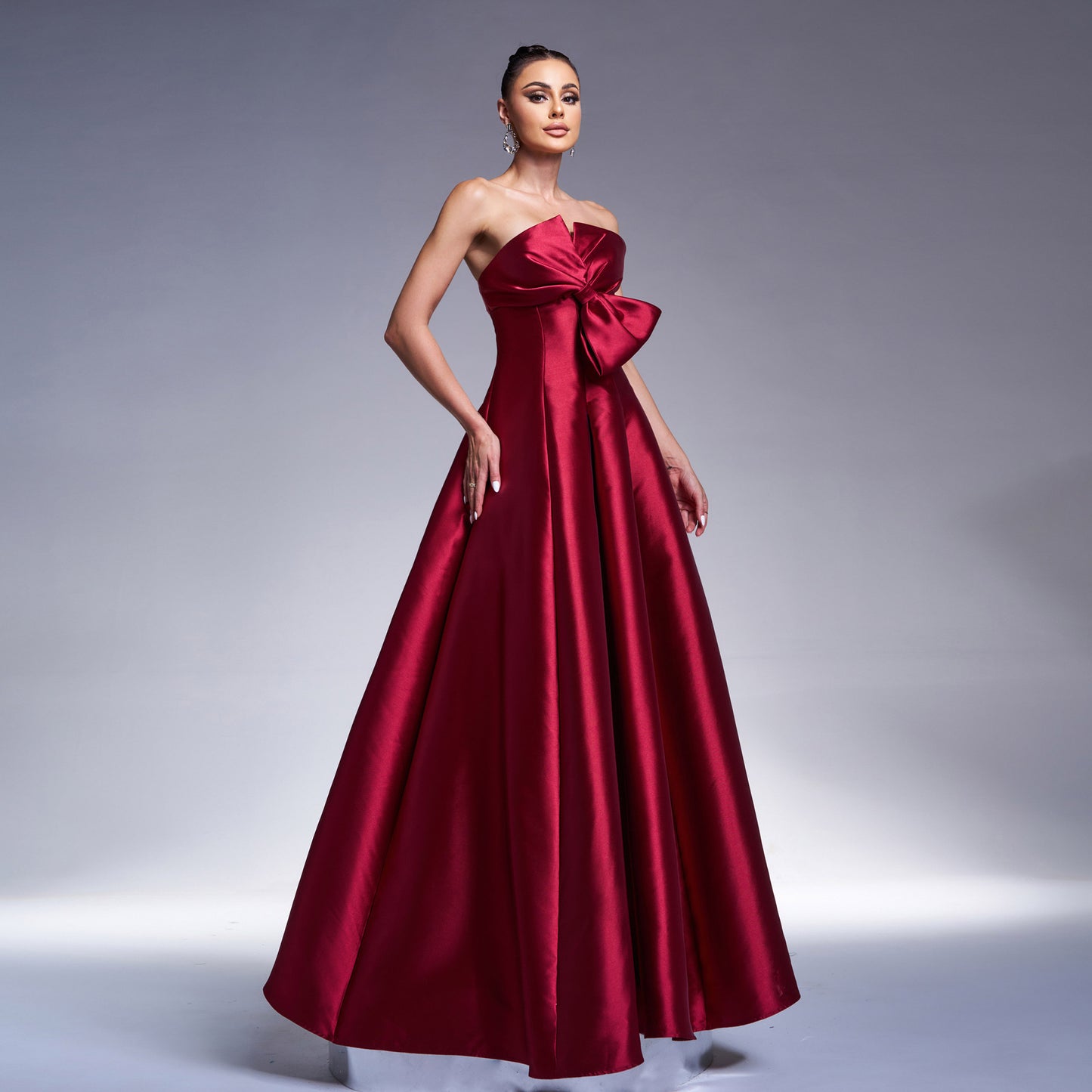 Elegant Long Banquet Bridesmaid Dress Women