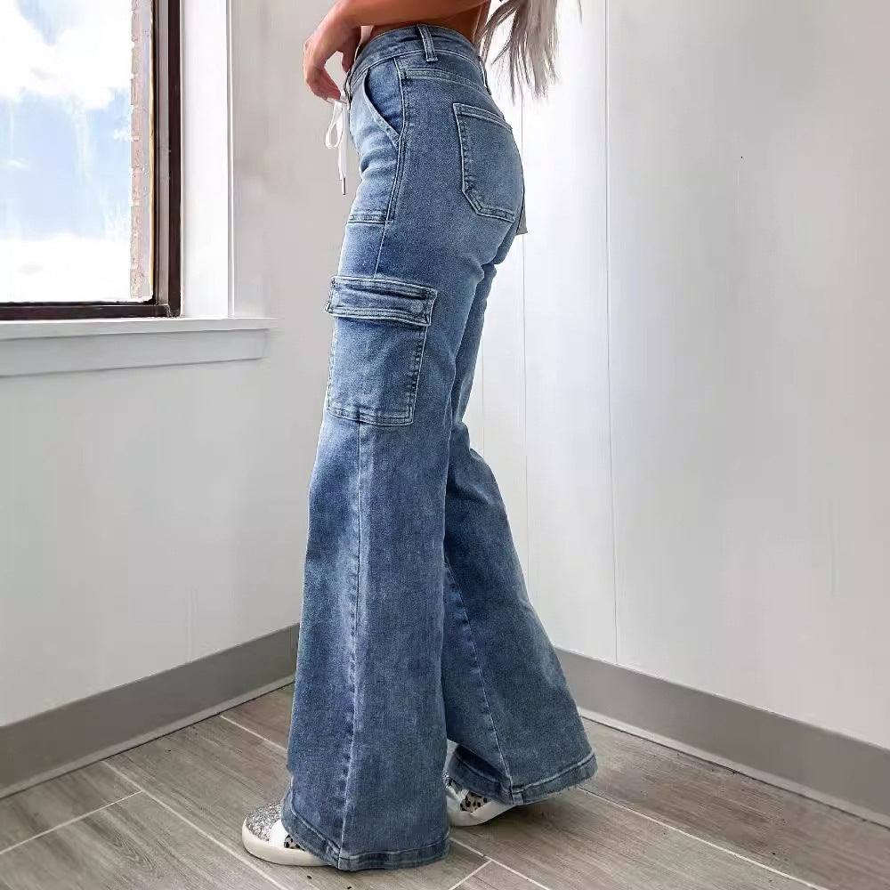 Fashion Casual New Style Straight Jeans For Women