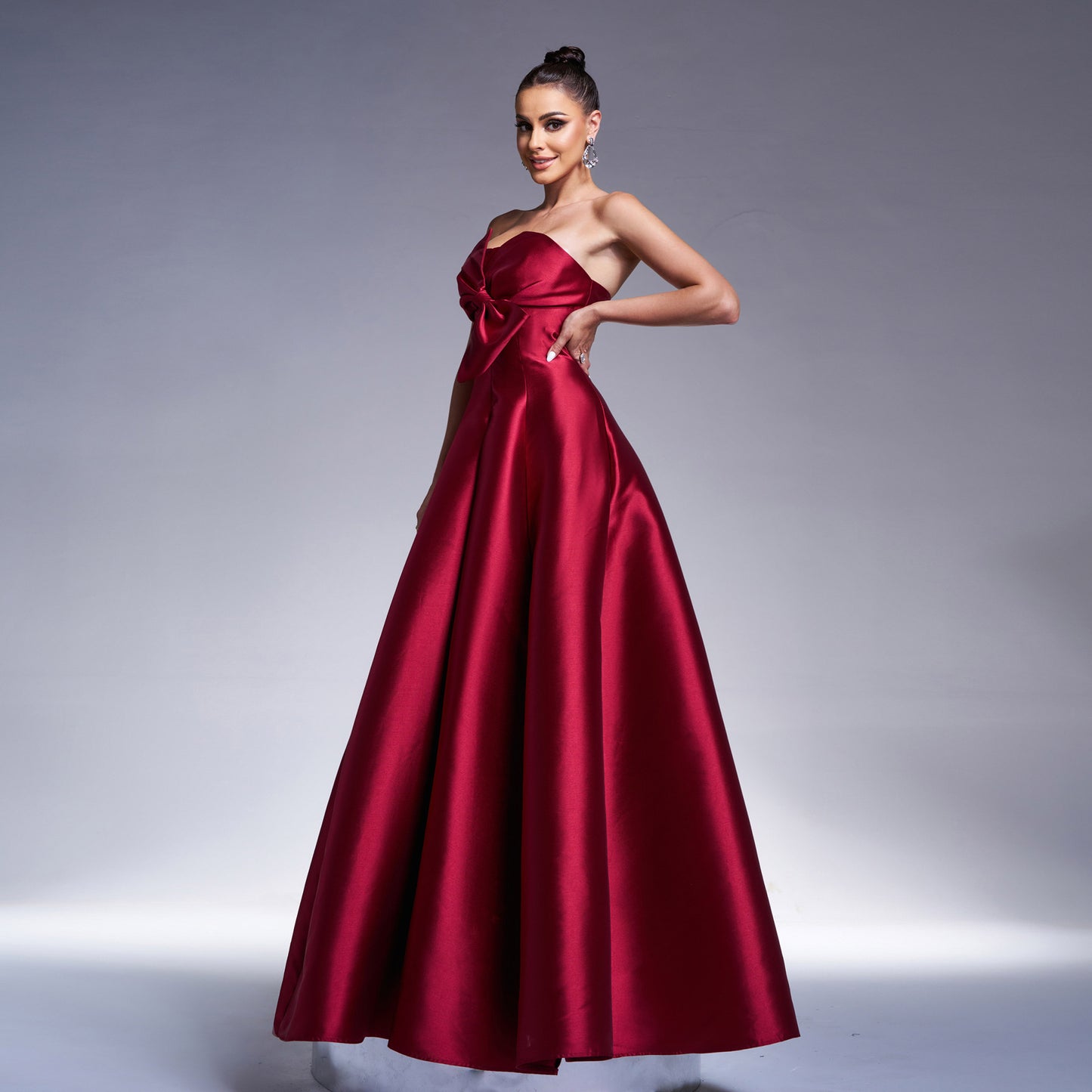Elegant Long Banquet Bridesmaid Dress Women