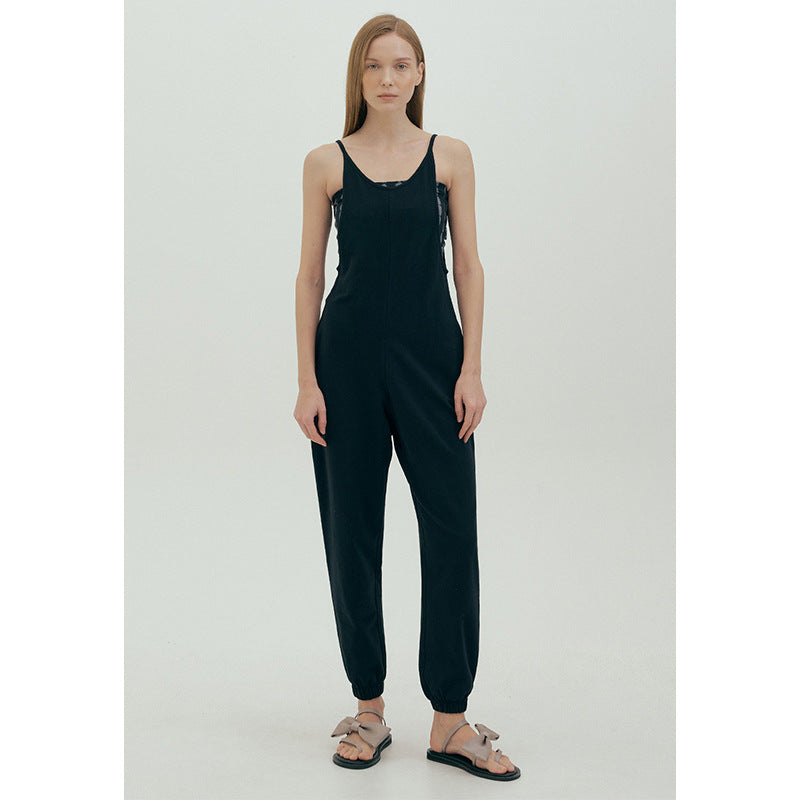 Back Strap Fashion One-piece Yoga Pants