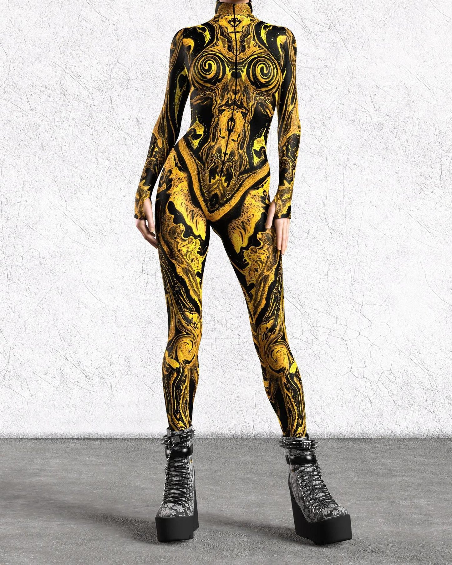 3D Digital Printing Cosplay One-piece Play Costume