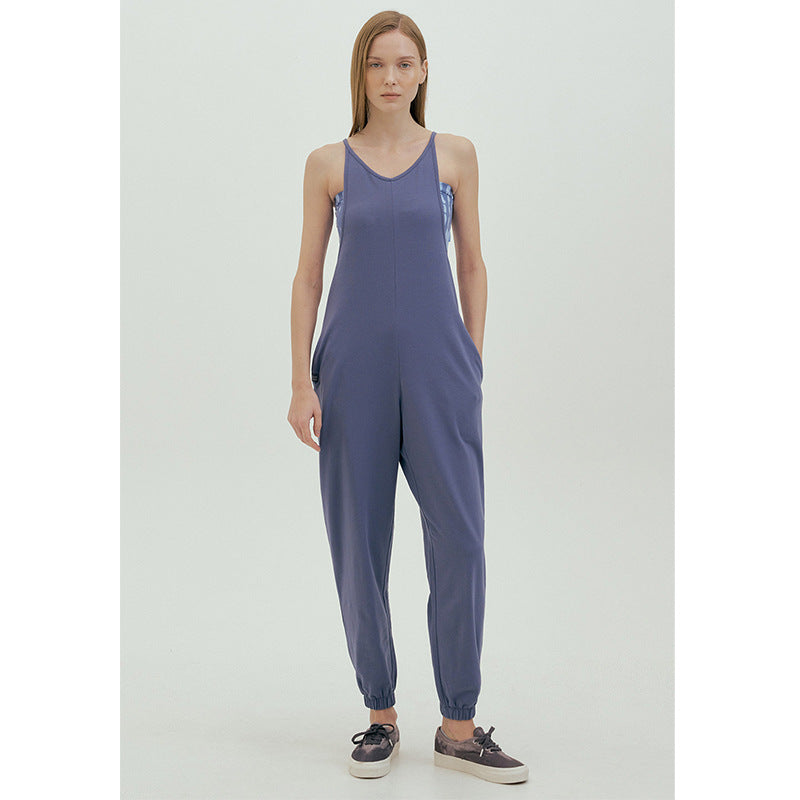 Back Strap Fashion One-piece Yoga Pants