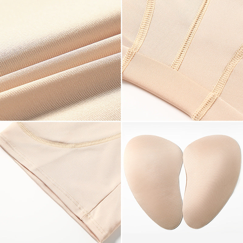 Fake Pants Hip-lift And Belly Shaping Underwear Hip-lifting Crotch Pants Hip Cushion