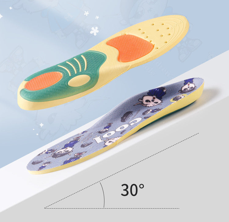 Children's Sports Insoles Breathable Sweat-absorbent And Deodorant