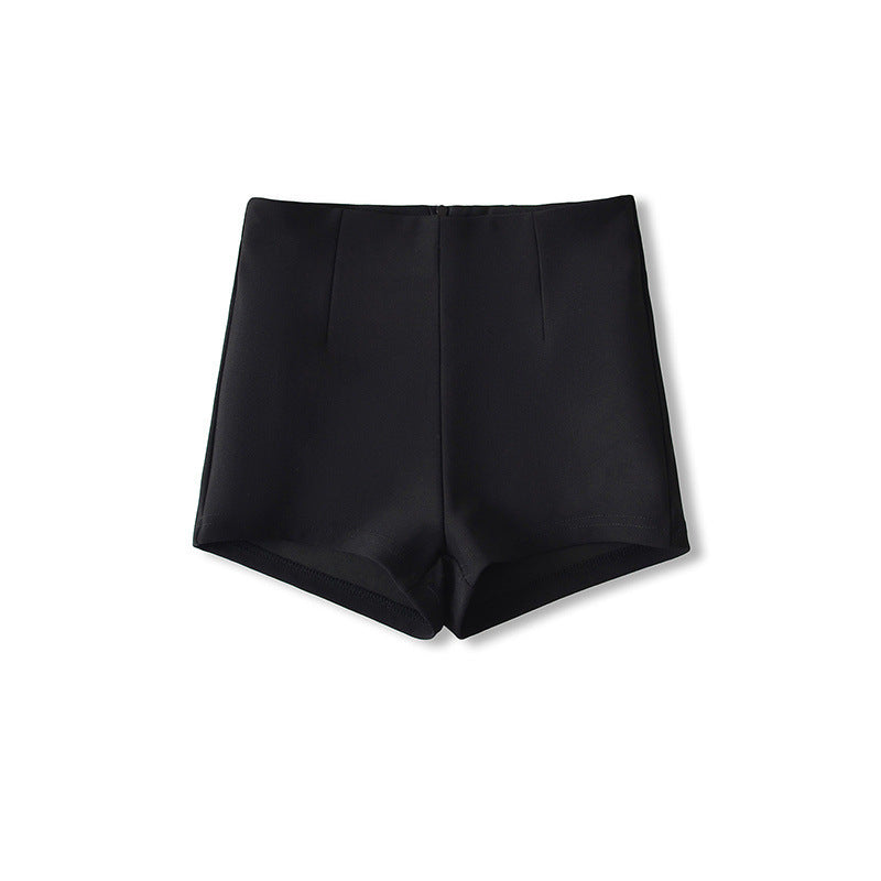 Black High Waist Casual Suit Pants Women's Loose Feeling