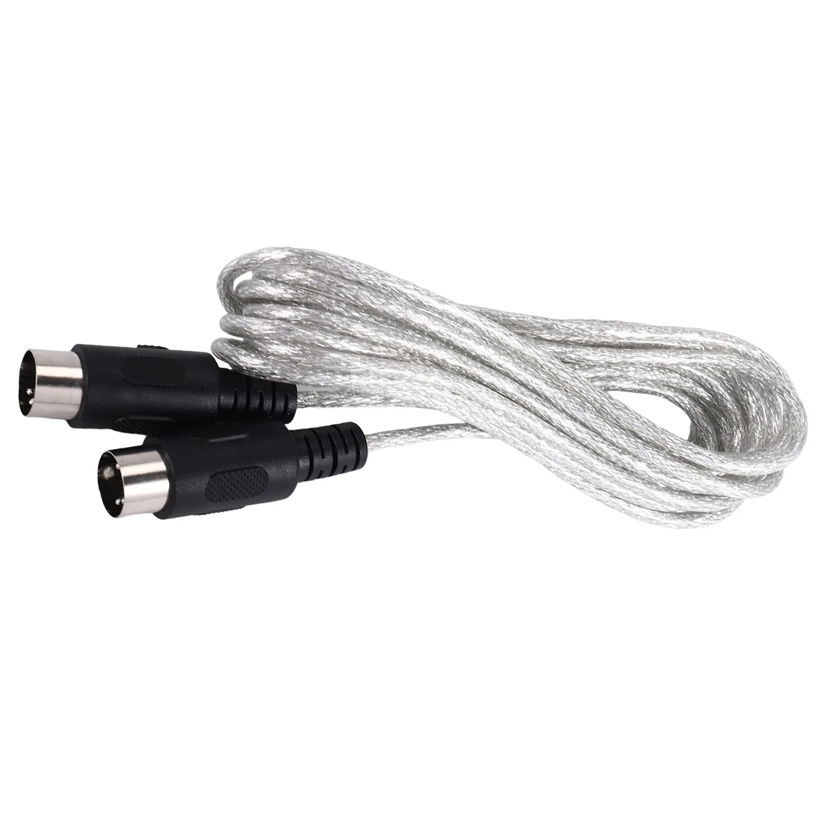 9.8FT Midi Male to Male DIN 5-Pin Music Instrument Extension Cable Connector-ABJQ