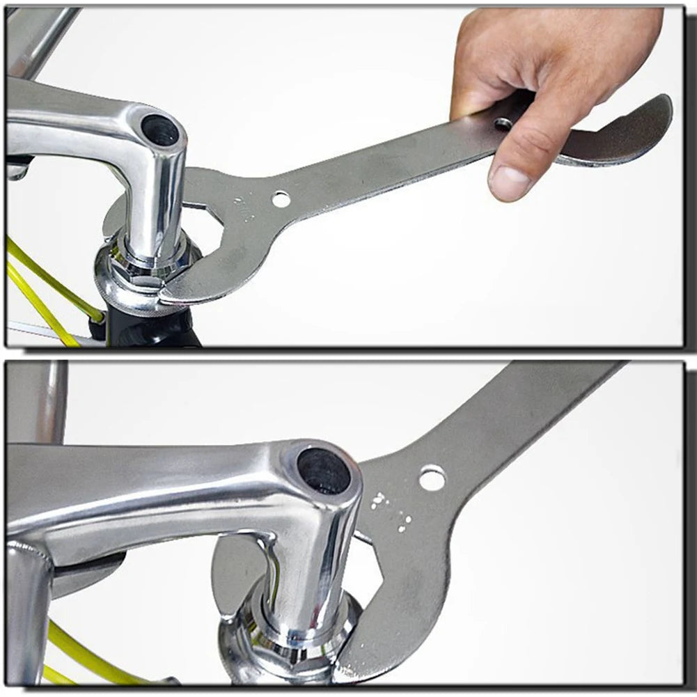 ABST 1 Pcs Mtb Mountain Bike Headset Wrench Spanner 30 32 36 40 Mm Multi-Head Multitool Ratchet Spanners Bicycle Repair