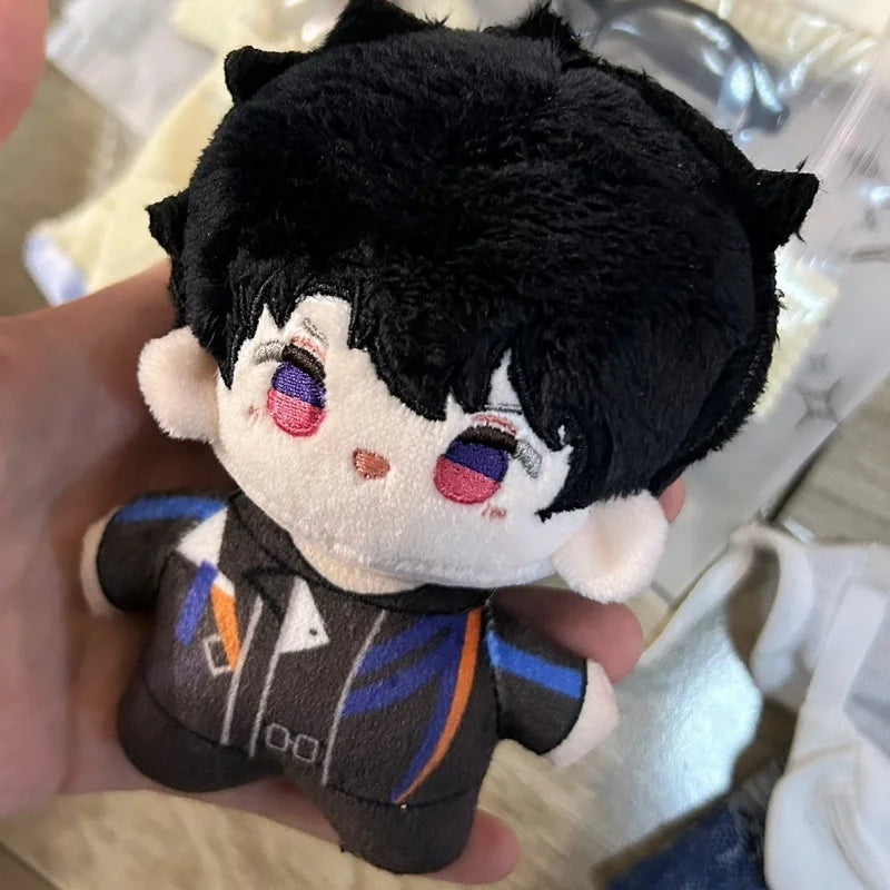 Anime Cute Love And Deepspace Caleb Soft Body Cotton Padding Toy 10cm Pendant Backpack Keychain Birthday Gifts Christmas