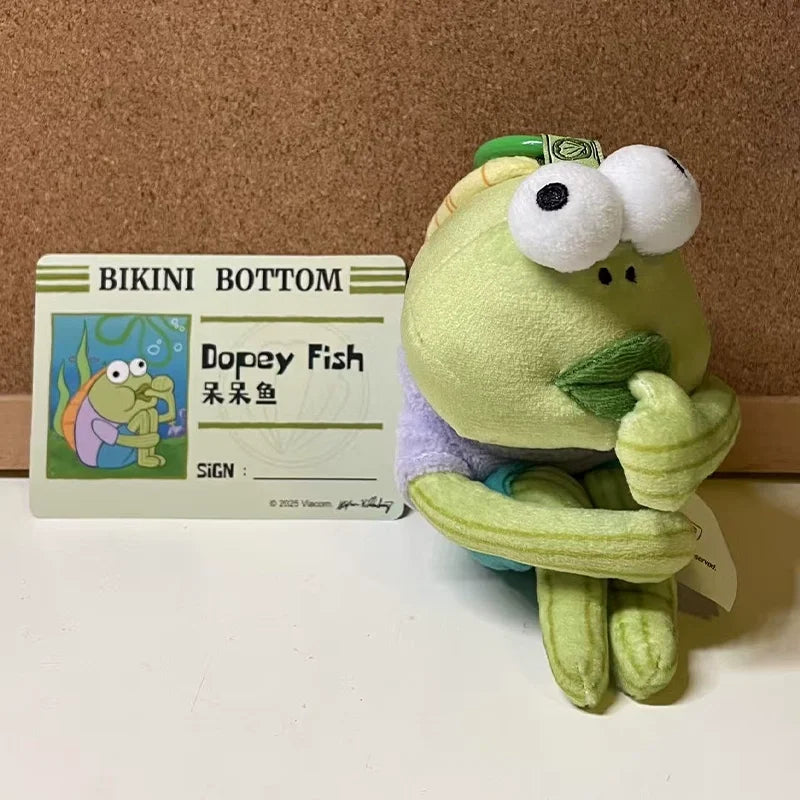 Beechburg Lie Flat Fish Trendy Blind Box Cute Backpack Decorations Stuffed Toys For Fans Collectible Plushies Online Drawbox