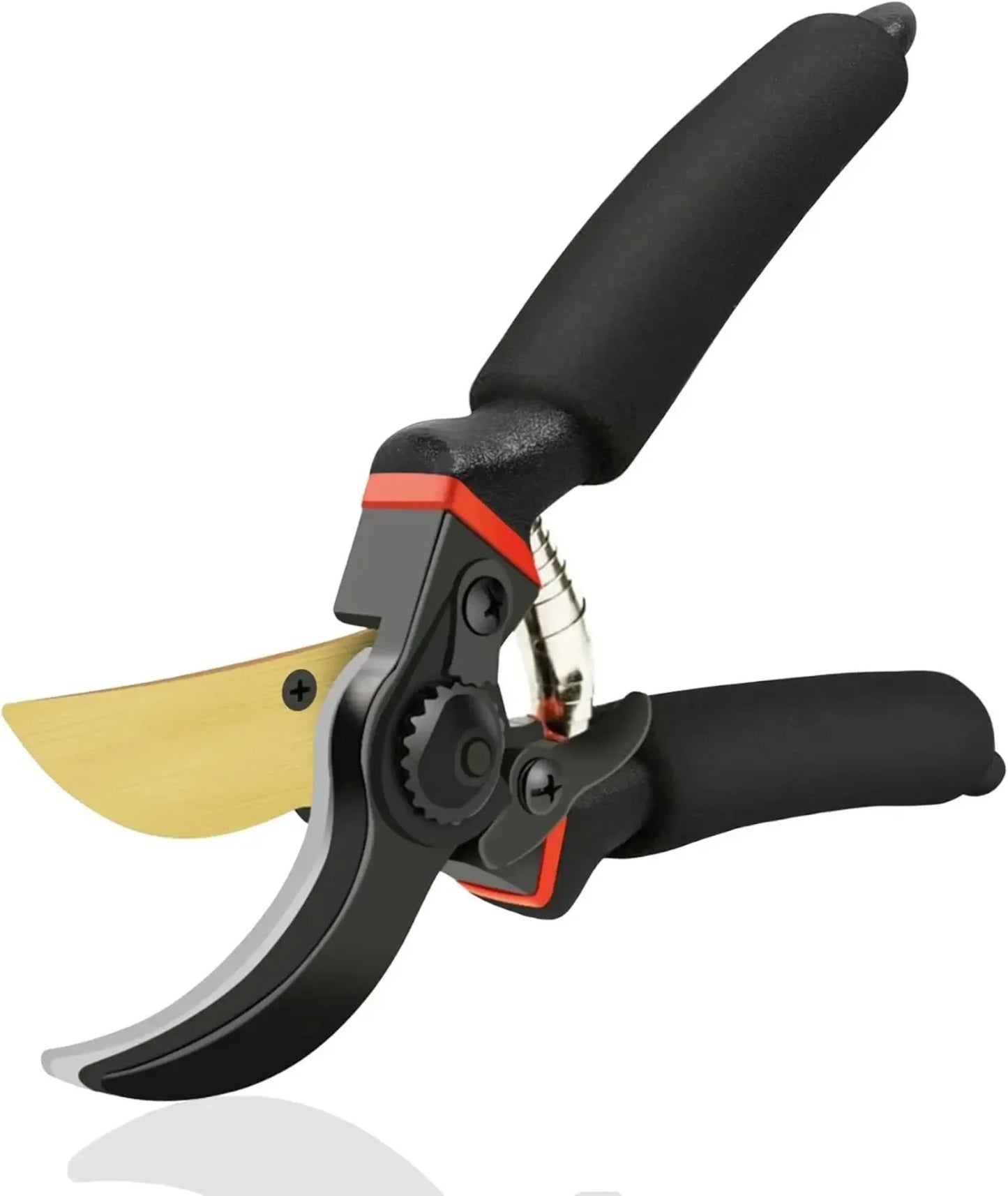 8.5" Bypass Pruning Shears for Garden, Heavy-Duty Garden Clippers,Tree Trimmers , With Sharp SK5 Blade and Soft Cushioned Handle