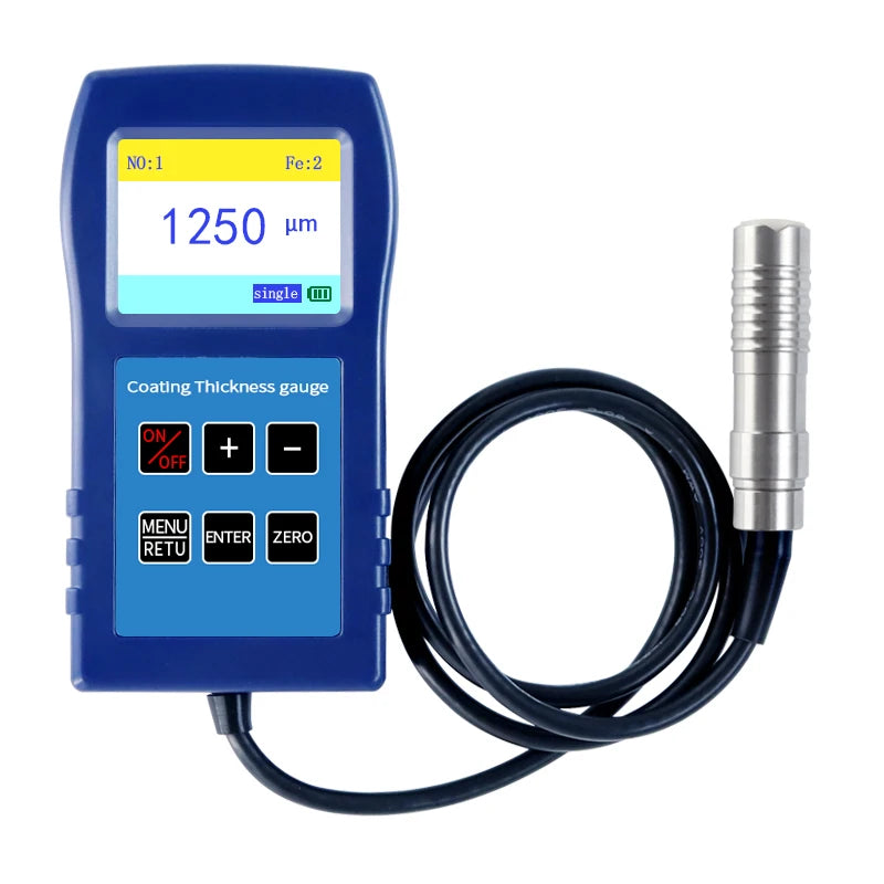 DR280 Magnetic Eddy Current Thickness Gauge Paint Layer Film Thickness Gauge Dual Purpose Paint Coating Thickness Gauge