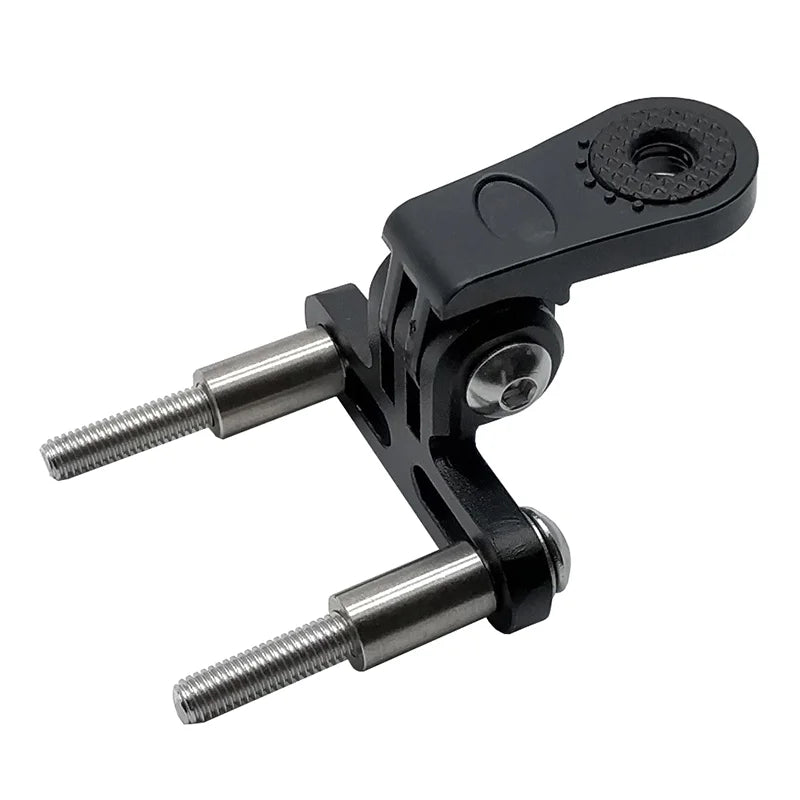 Bicycle Headlight Bracket Stem Mount Aluminum Alloy Cycling Front Light Holder Clip Camera Stand Connector Light Lamp Rack