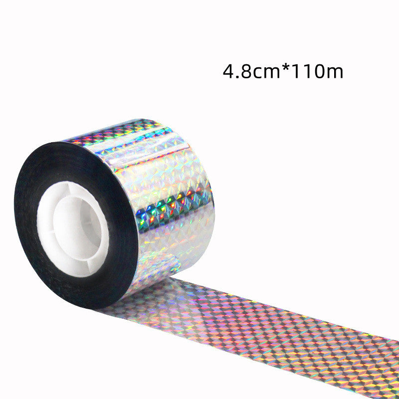 Farmland orchard bird repellent ribbon
