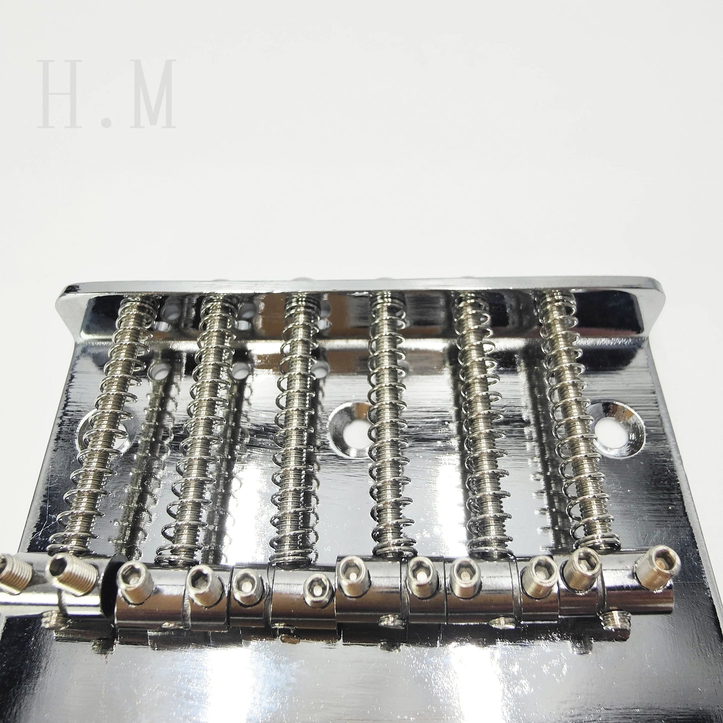Electric Guitar Cable Plate TL Bridge Electric Guitar Lower Horse Size 6 Straight Metal 6 String Cable Plate Guitar accessories
