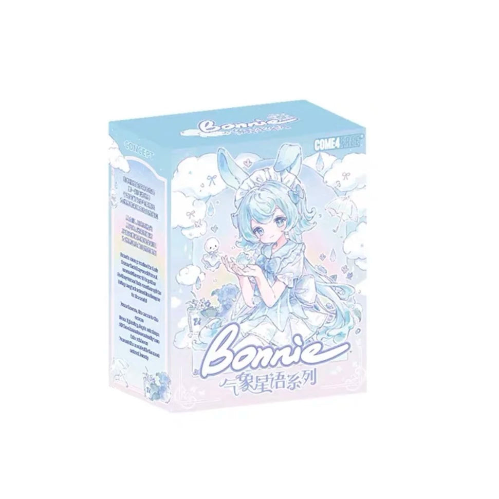 Come4free 1/12 Bjd Blind Box Bonnie Meteorological Star Language Series Kawaii Rabbit Bjd Decora Articulated Action Figure Toys