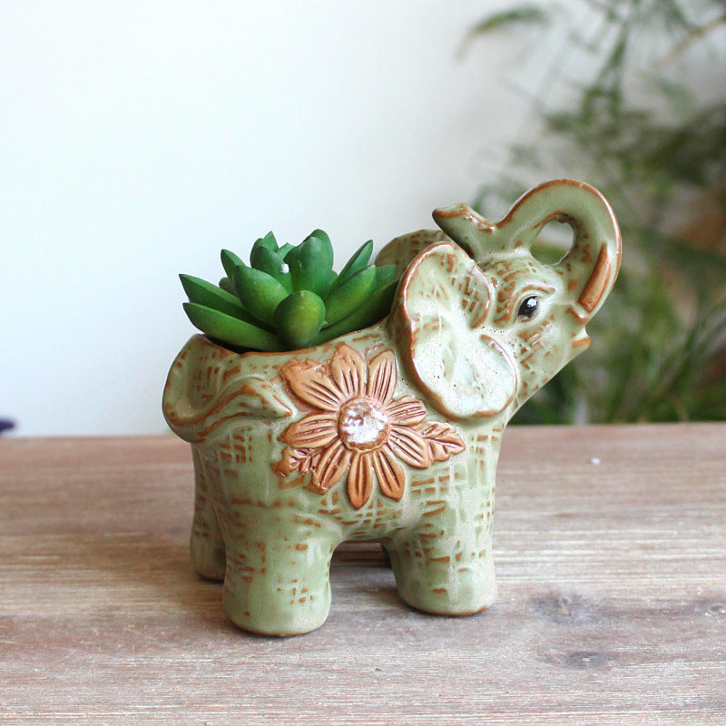 Ceramic Glaze Kiln Succulent Flower Pot