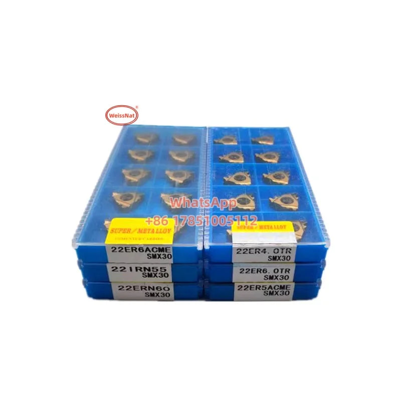 22ER/22IR 4ACME 6ACME 5ACME SMX35 SMX30 Carbide Inserts, ACME AmerIcan Threaded Insert