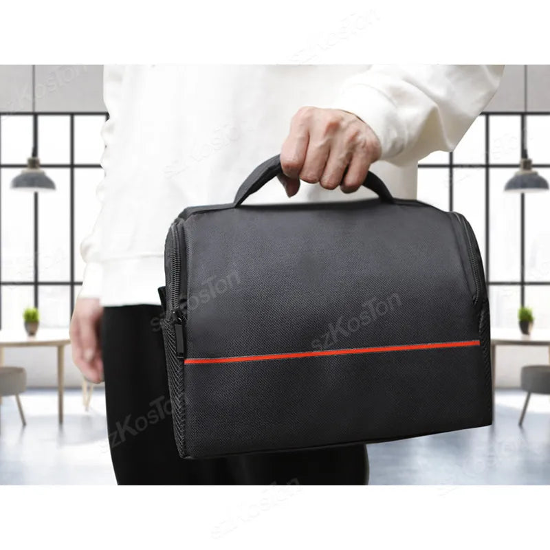 Fashion Digital DSLR Camera Bag Shoulder Bag Waterproof Case Photography Photo Bag For Canon Nikon Sony Lens Pouch Bag