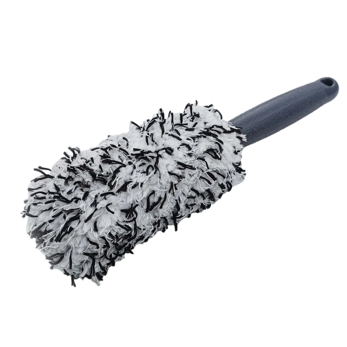 Car Wheel Tire Rim Cleaning Brush Portable Plush Car Wheel Hub Brush Washing Tool Car Detailing Care Dust Removal Brush