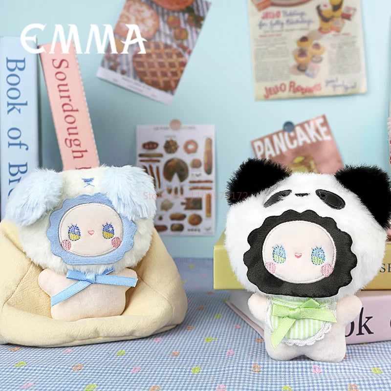 EMMA Secret Forest Fury Family Cute Girl Plush Doll Pendant Blind Box Music Pinch Toy Trendy Surprising Gift for Children
