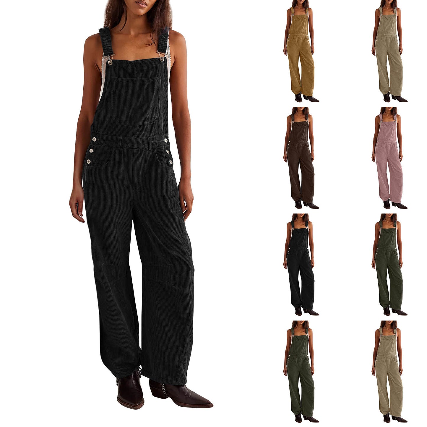 Fashion Loose Jumpsuit Women