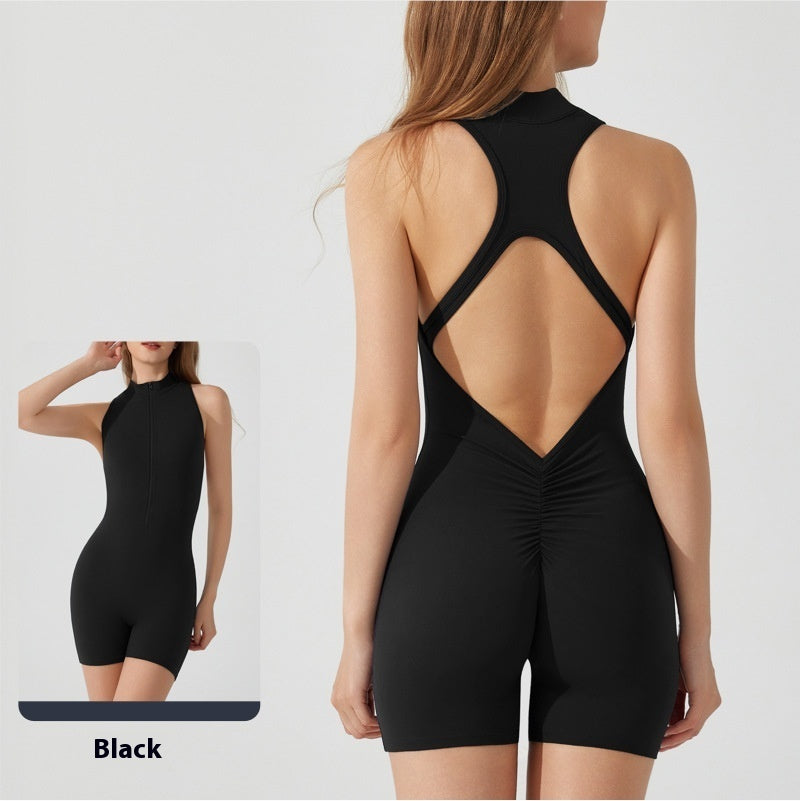 European And American Sports Yoga Hip-lifting Jumpsuit