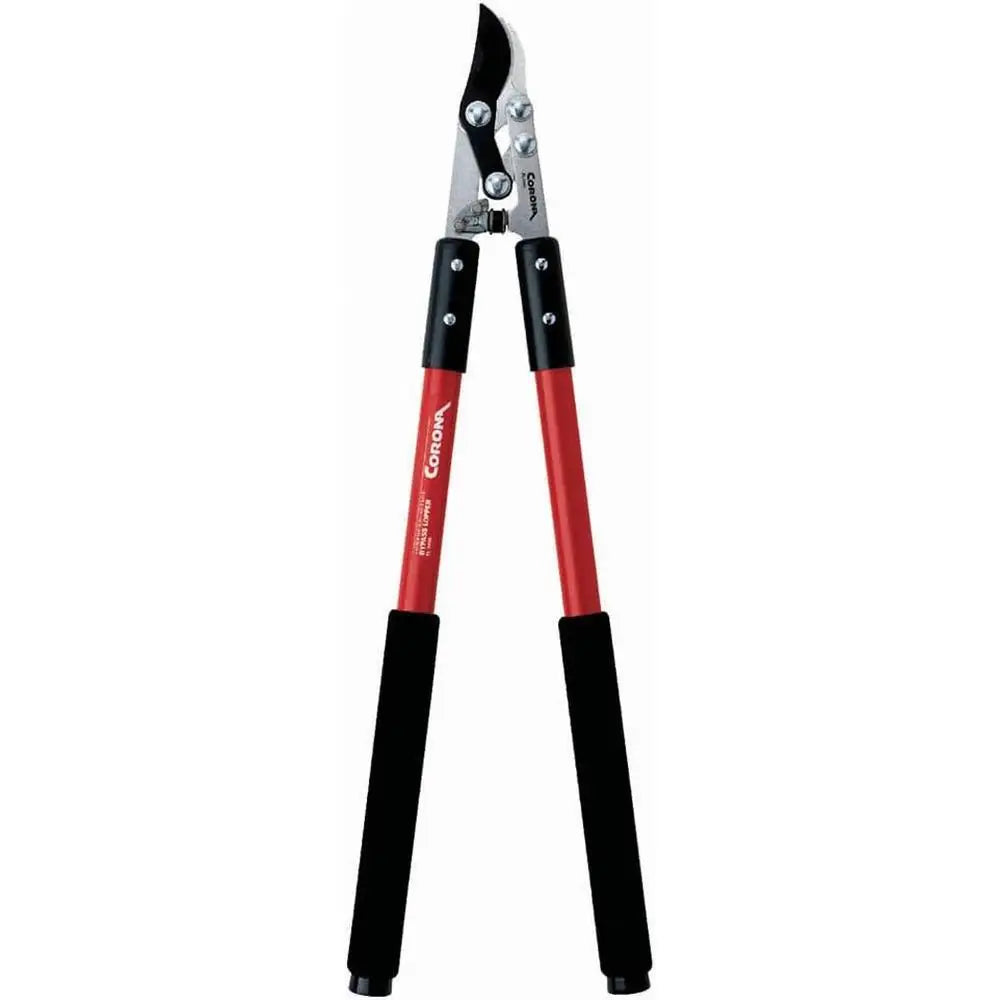 32 Inch Compound Action Bypass Lopper Alloy Steel Blades Fiberglass Steel Handles Garden Pruning Tool Lightweight Durable