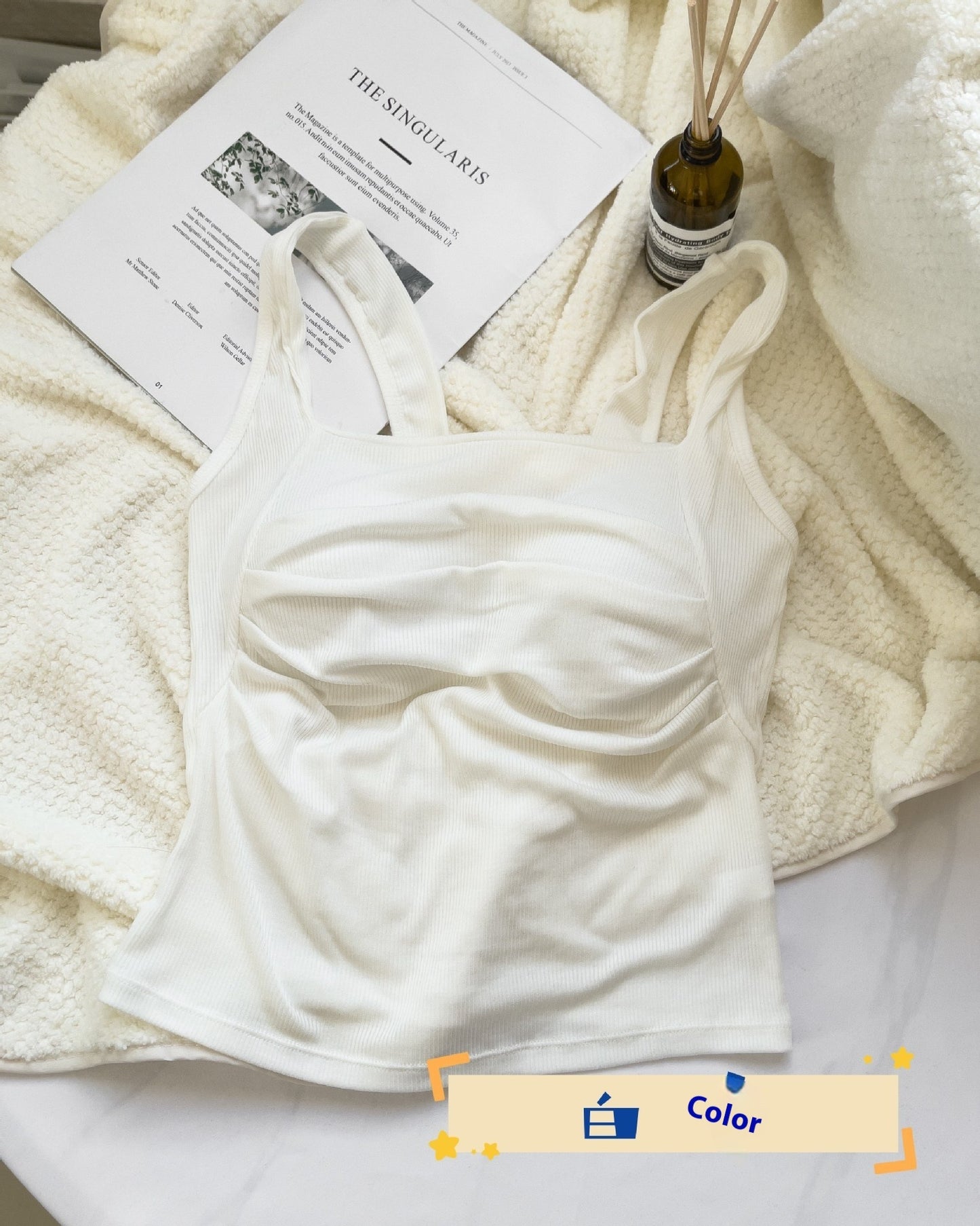 Camisole Women's Inner Strap With Chest Pad