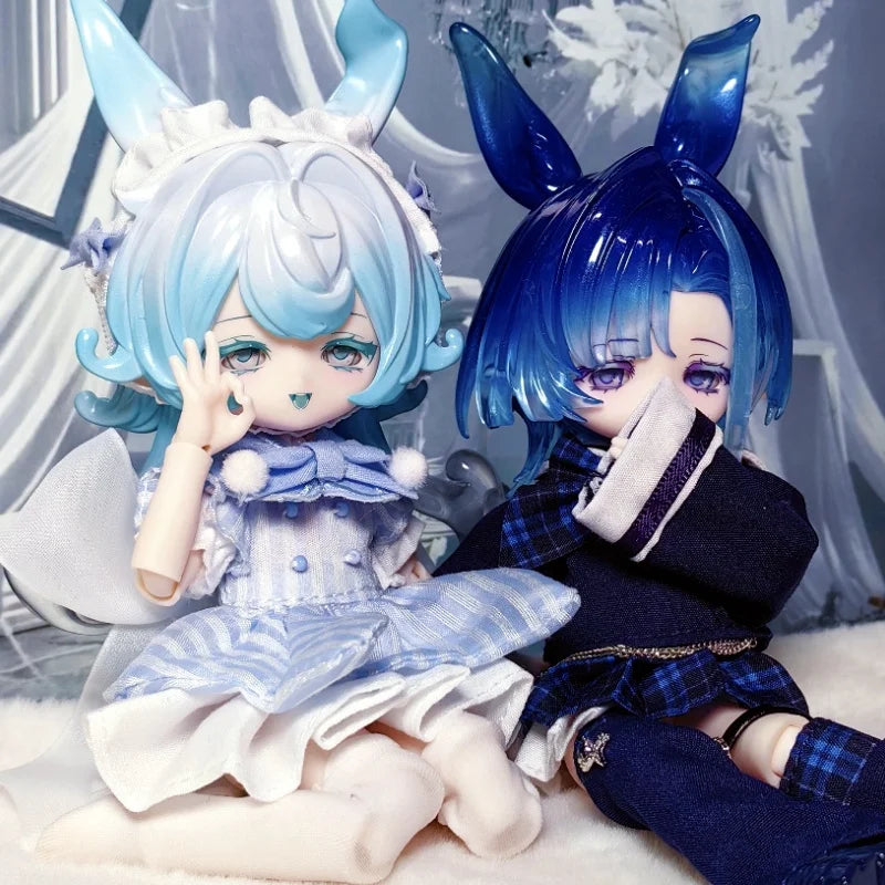 Come4free 1/12 Bjd Blind Box Bonnie Meteorological Star Language Series Kawaii Rabbit Bjd Decora Articulated Action Figure Toys