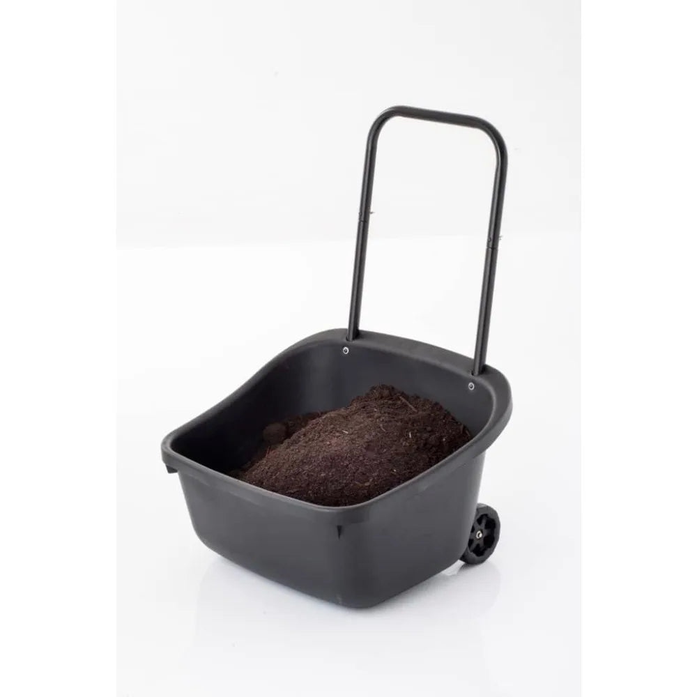 Exclusive Combo - 48 Gallon Compost Tumbler with Compost Cart, 9 Liter Compost bin, 3 Rolls of Corn Bags and Plant Caddy