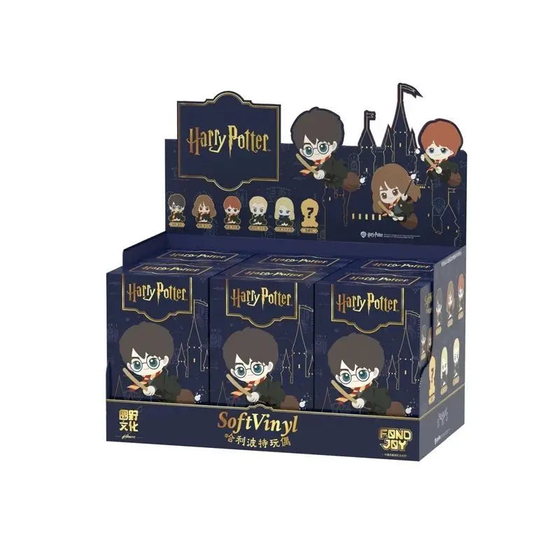 Authentic Harry Potter Blind Box Doll Series Trendy Plush Vinyl Collectible Figures Model Display Decor Toys Birthday Gifts