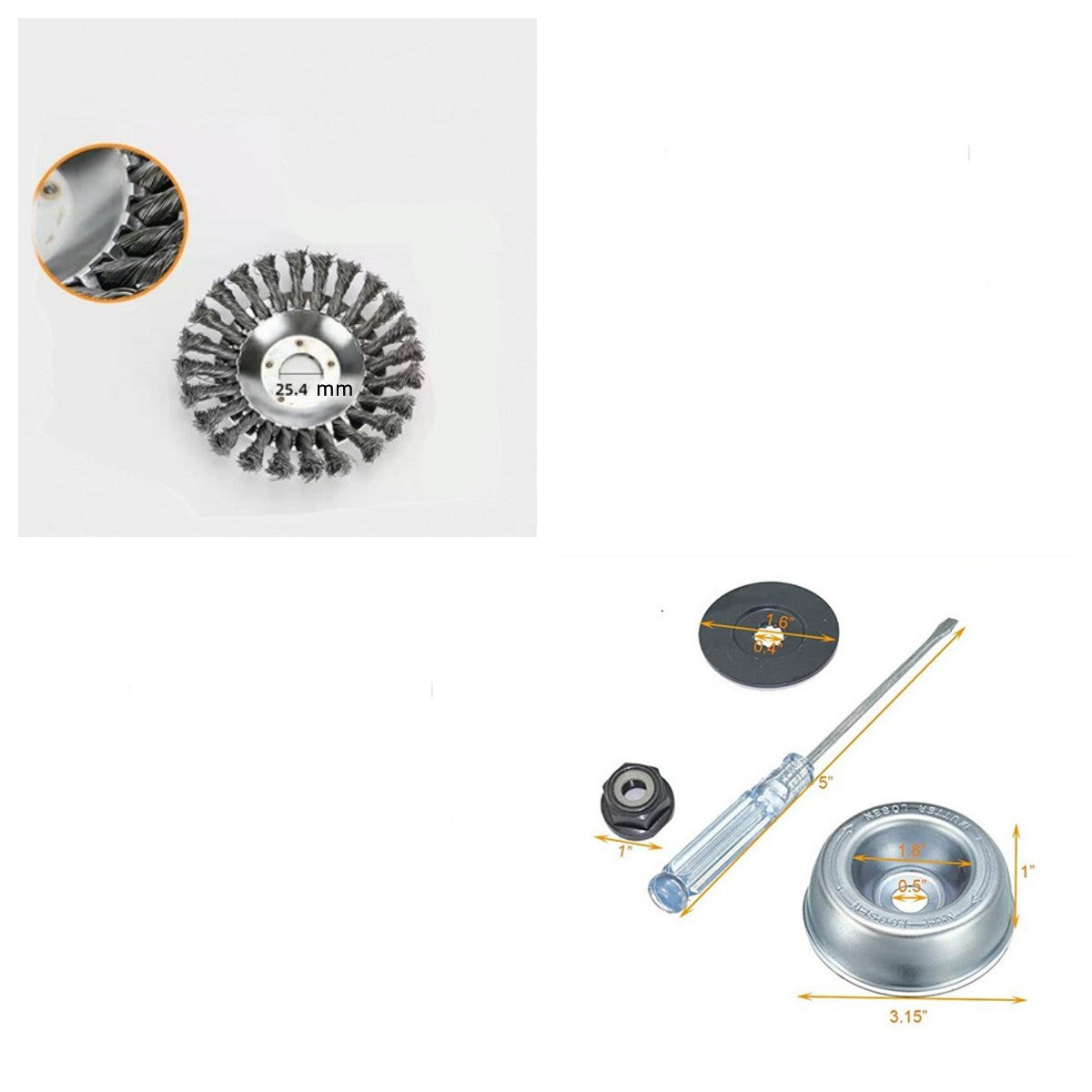 Factory Direct Sales Wire Rust Removal Lawn Mower Lawn Mower Head Lawn Mower Weeding Head Lawn Mower Weeding Filament Disc