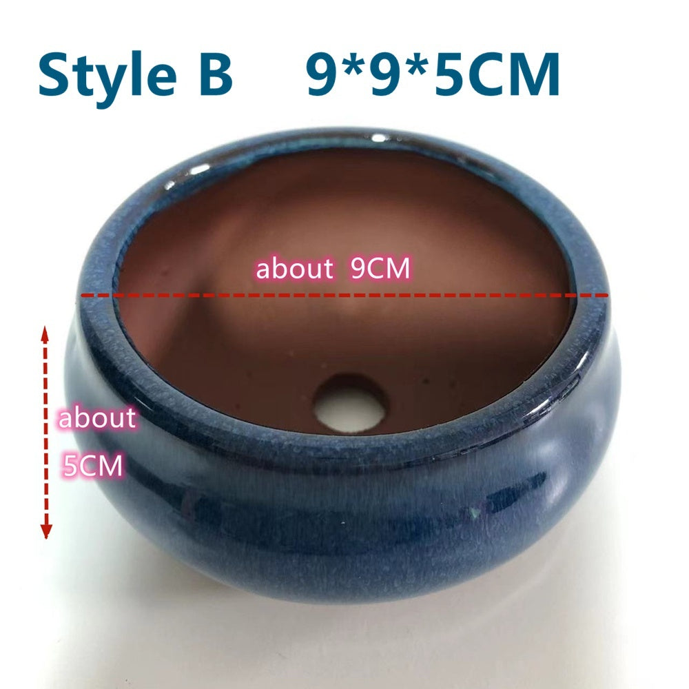 5 Styles Fashion Chinese Style Bonsai Pots Breathable