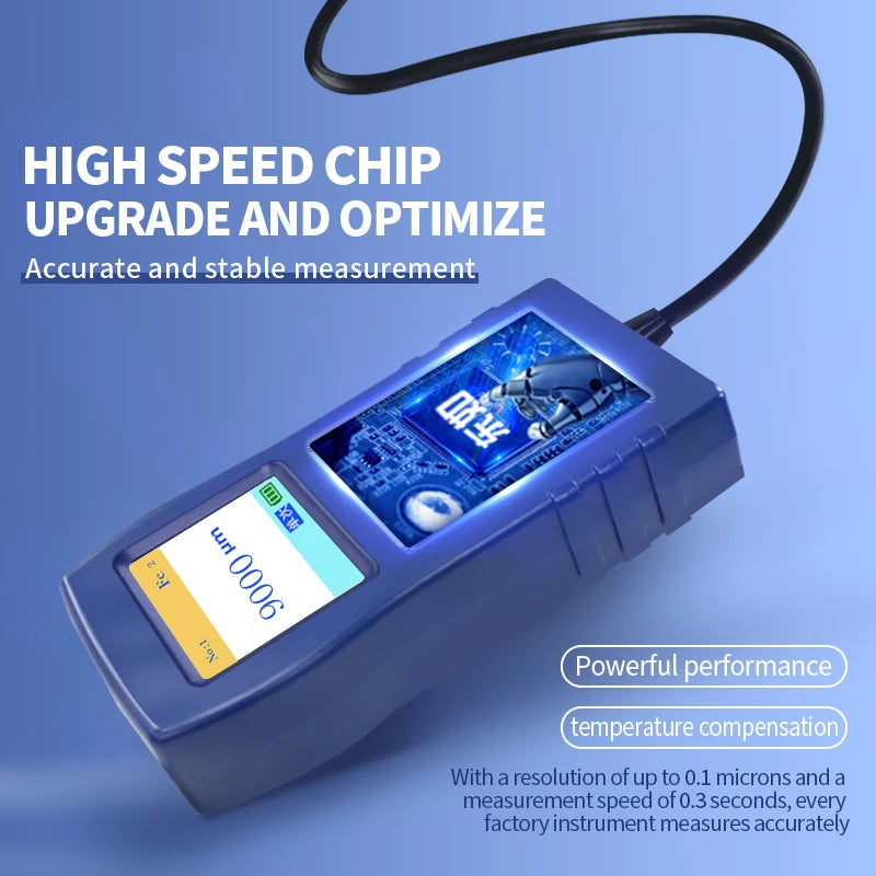 DR280 Magnetic Eddy Current Thickness Gauge Paint Layer Film Thickness Gauge Dual Purpose Paint Coating Thickness Gauge