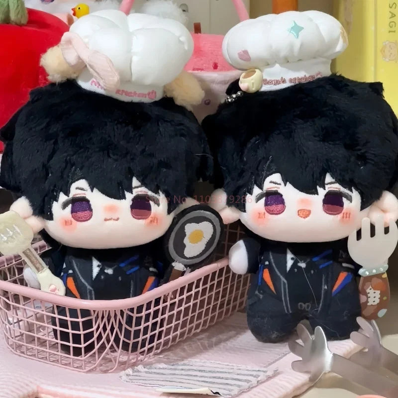 Anime Cute Love And Deepspace Caleb Soft Body Cotton Padding Toy 10cm Pendant Backpack Keychain Birthday Gifts Christmas