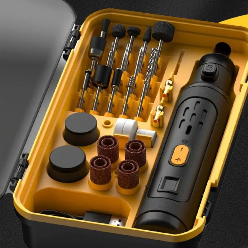 Cordless Mini Rotary Tool Set For Engraving Polishing And Drilling Projects