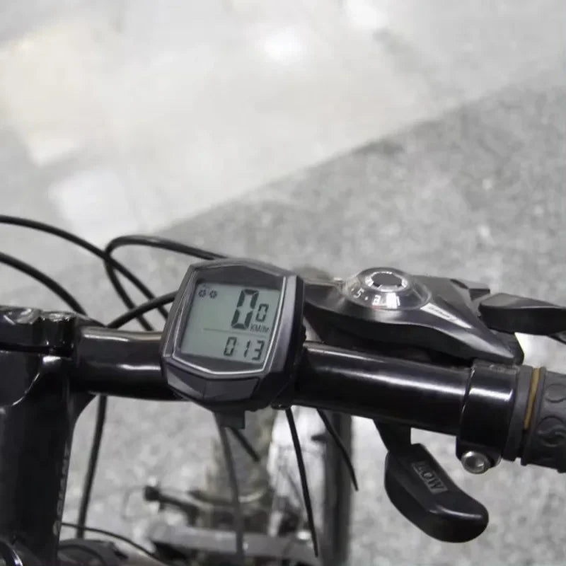 Bicycle Code Meter Easy To Carry Code Meter Speedometer Chinese and English Cable Code Plastic Meter Speedometer