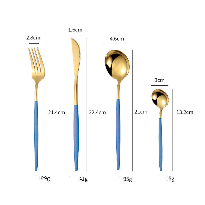 4-piece Stainless Steel Western Cutlery Set