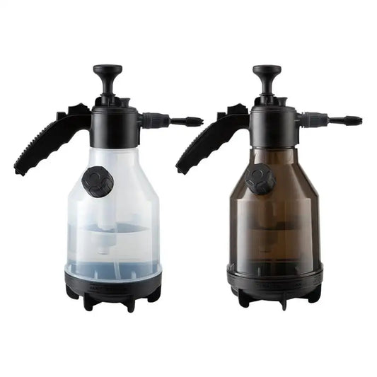 Car Wash Foam Sprayer Handheld Watering Can Pressure Sprayer Bottle With Three Nozzles 2L Bottles Car Soap Sprayer Foam Sprayer