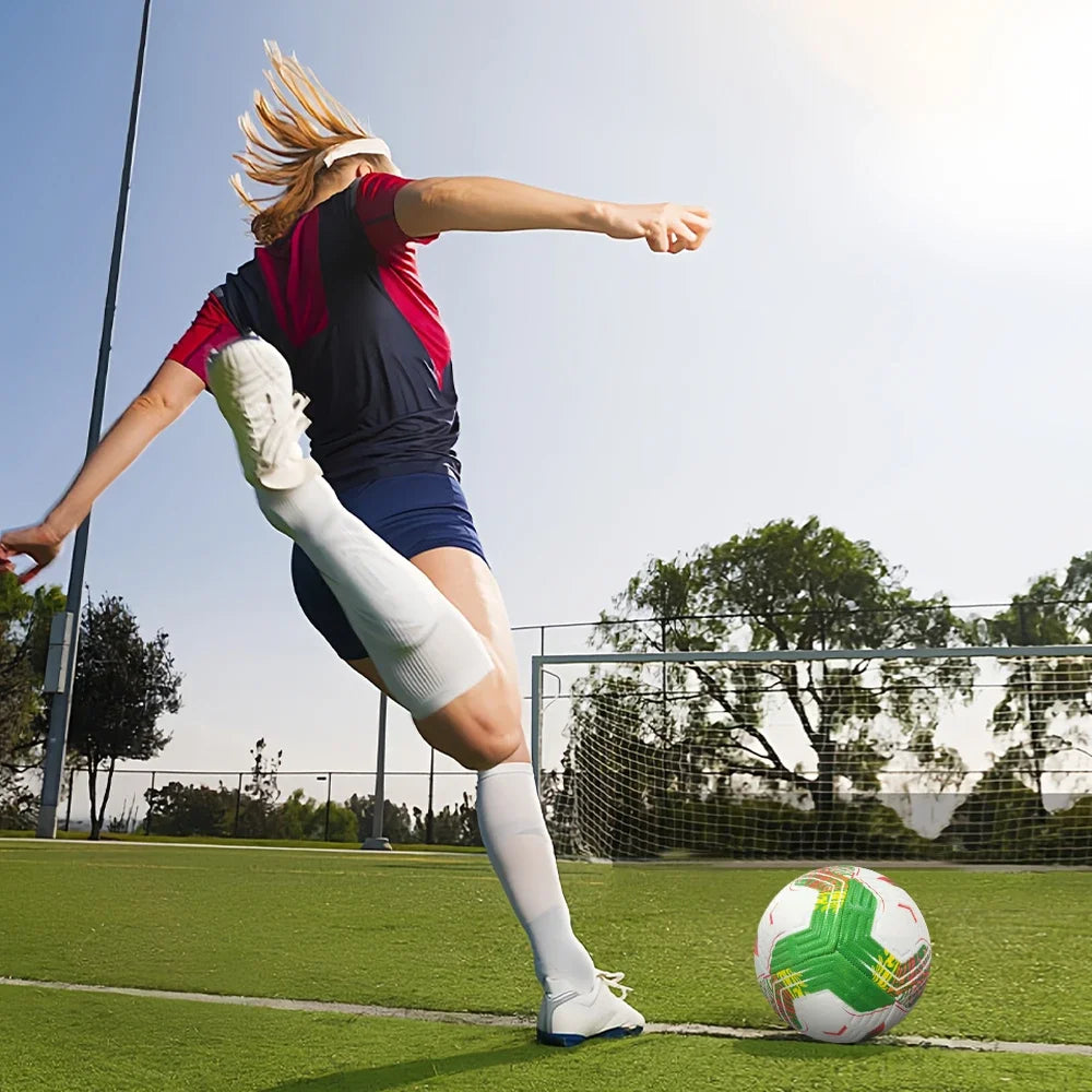 Durable Inflatable Soccer Ball for Outdoor Training and Games High Performance Football for All Skill Levels