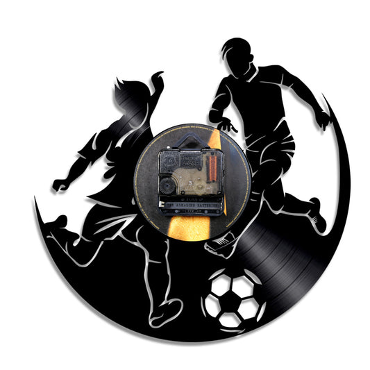 Basketball Football Record Wall Clock