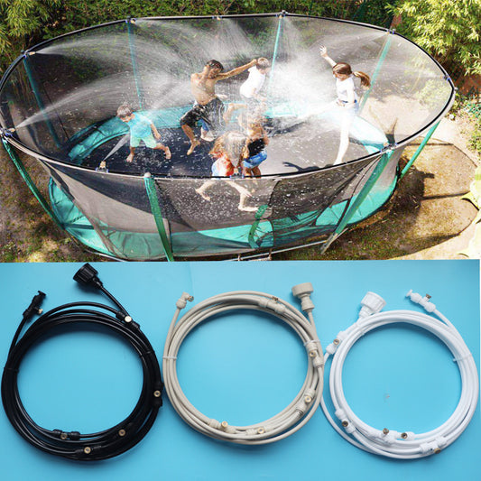Atomized sprinkler irrigation set