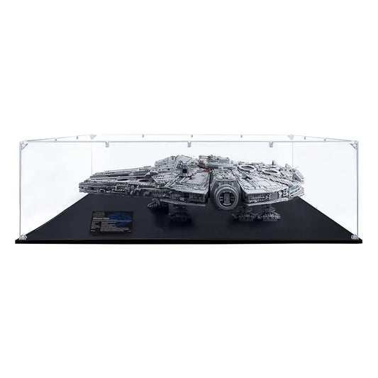 Acrylic Display Case Compatible For Millennium Falcon #75192, Dustproof Display Case (Case Only) ( Sets Are Not Luded)